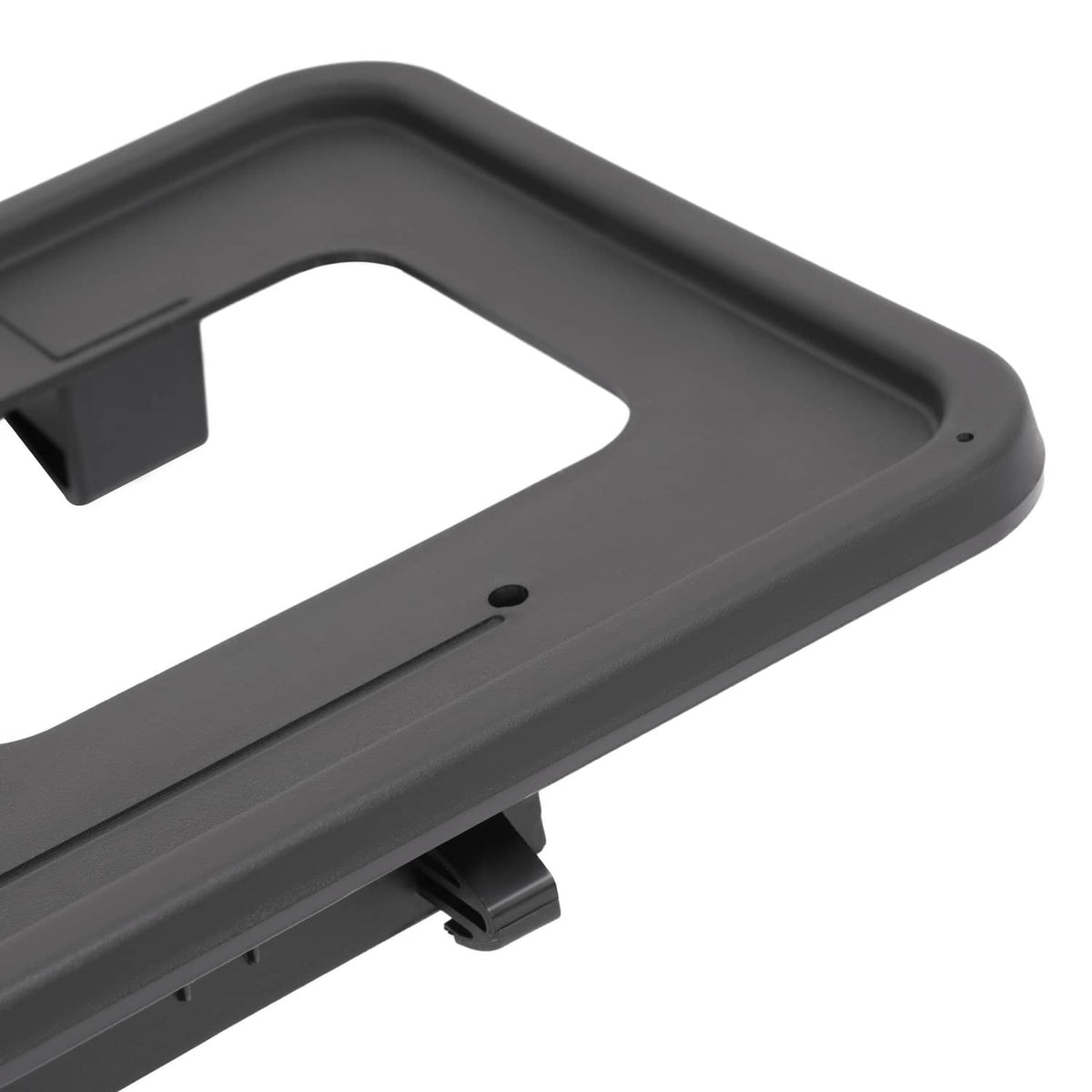 Solid Spare Front Bumper License Plate Holder Bracket For Ford F-250 F-350 Super Duty 11-16