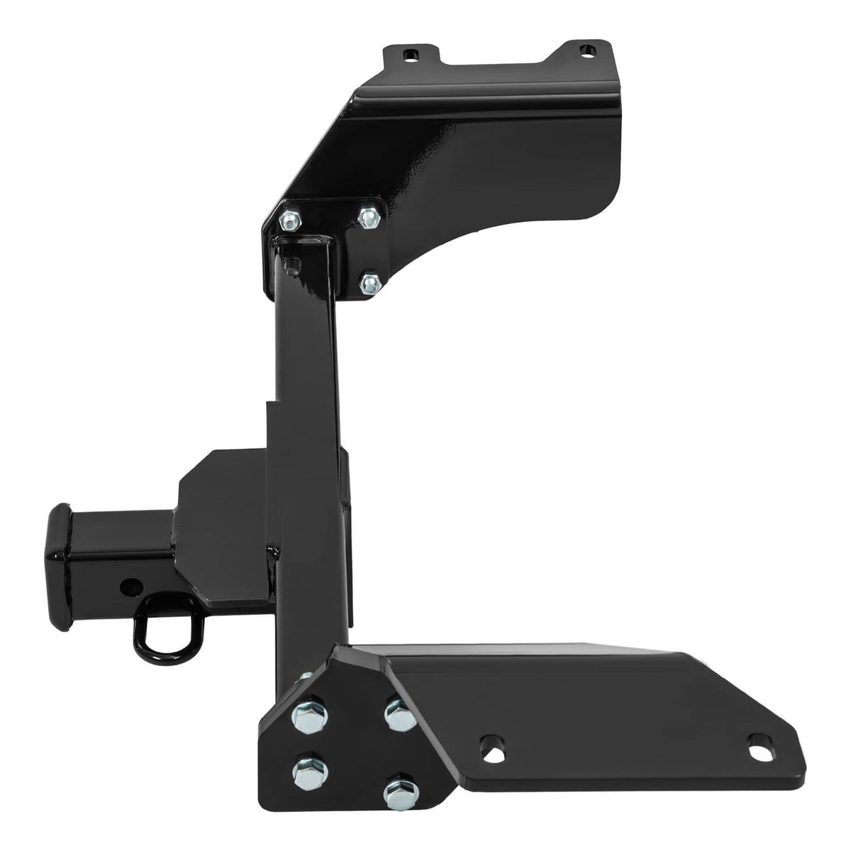 Solid Spare Class 3 Trailer Hitch Receiver 2" For Nissan Kicks 2018-2024 Black Powder Coated