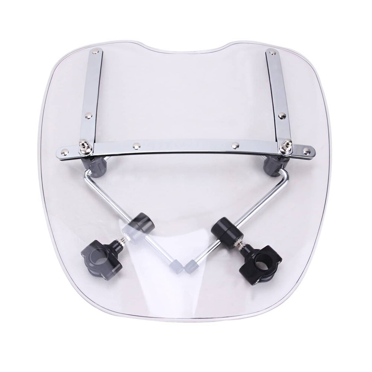Solidspare For Harley Sportster XL 1200 883 Glide Softail Night Train Windshield w/ Bracket