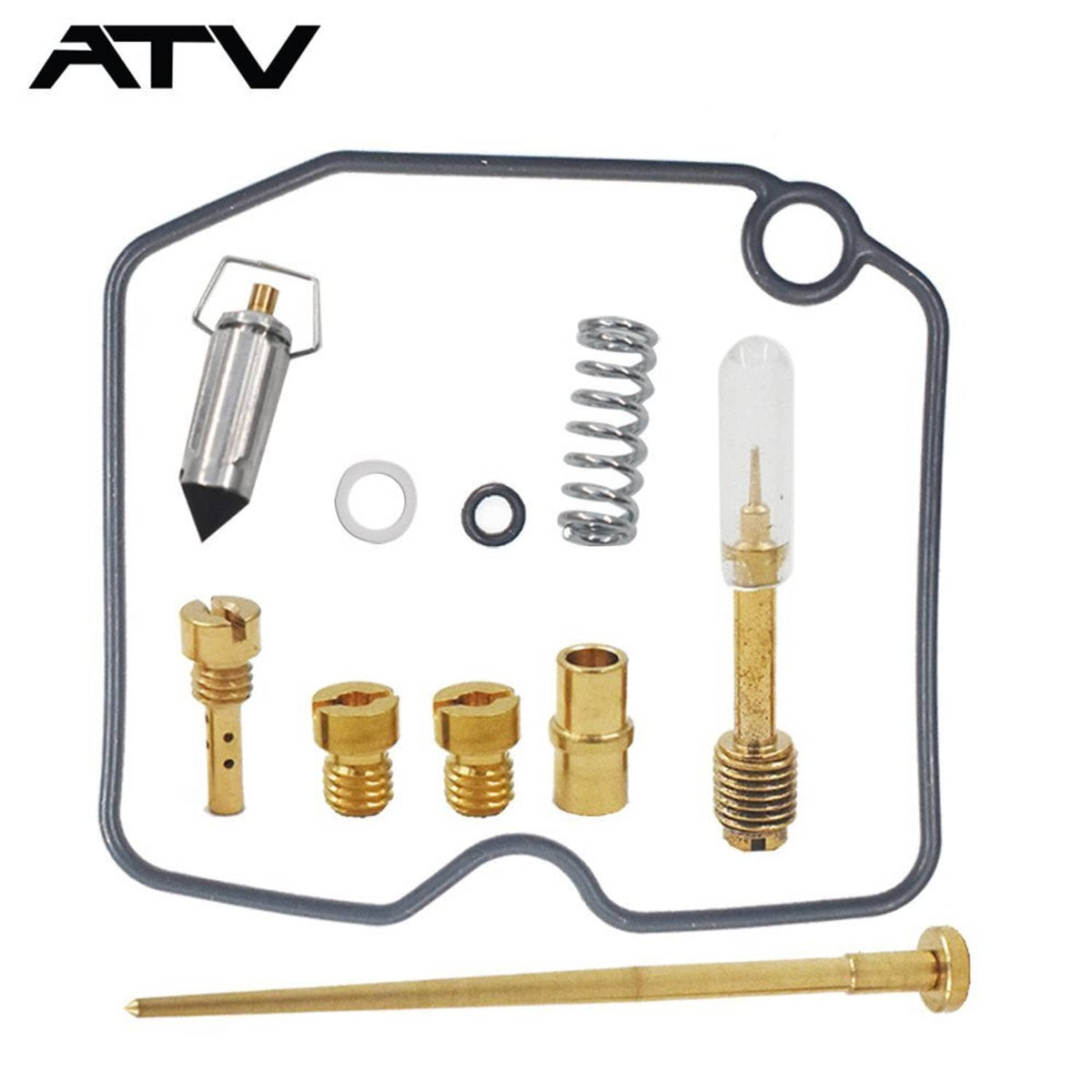 Solidspare Carb Rebuild Kit Repair KLF 400 For Kawasaki KLF400 Bayou 1996-1999