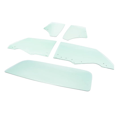 Solid Spare For Chevrolet Chevelle 1970-1972 2Door Rear & Side Door Window Glass 5PCs