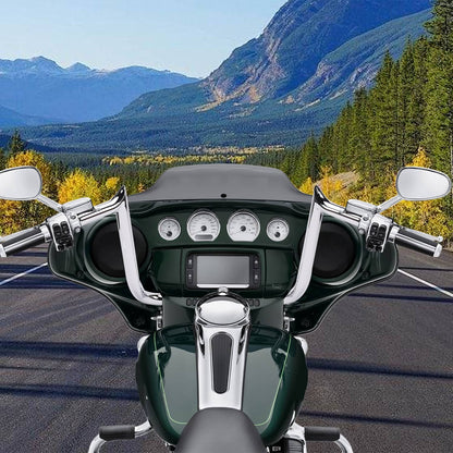 Solidspare 14" Pre-Wired Meathook Bar Handlebar For 14-23 Harley Street Glide Special FLHXS