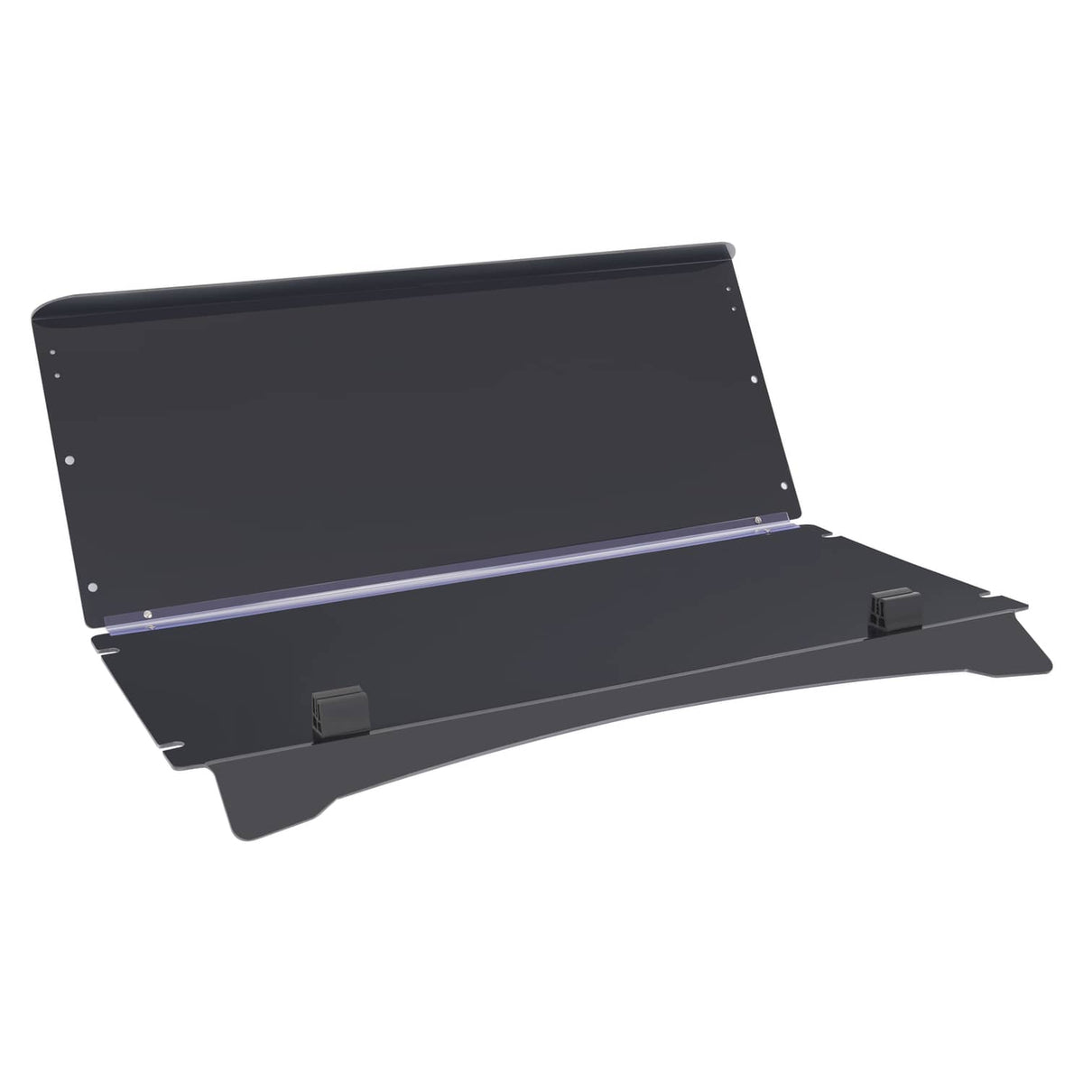 Solidspare Tinted Windshield Fold Down Flip Windscreen For ICON i20 i40 i60 i20L i40L i60L