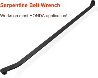 Solid Spare AHHON1419 Serpentine Belt Wrench Tensioner Tool for Honda Acura Accord CR-V