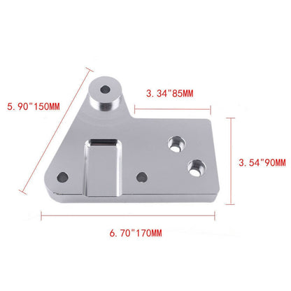 Solidspare Engine Mount Bracket for Honda Civic 92-95 EG K-Swap K20 K24 K-Series DC2 EG6 DC