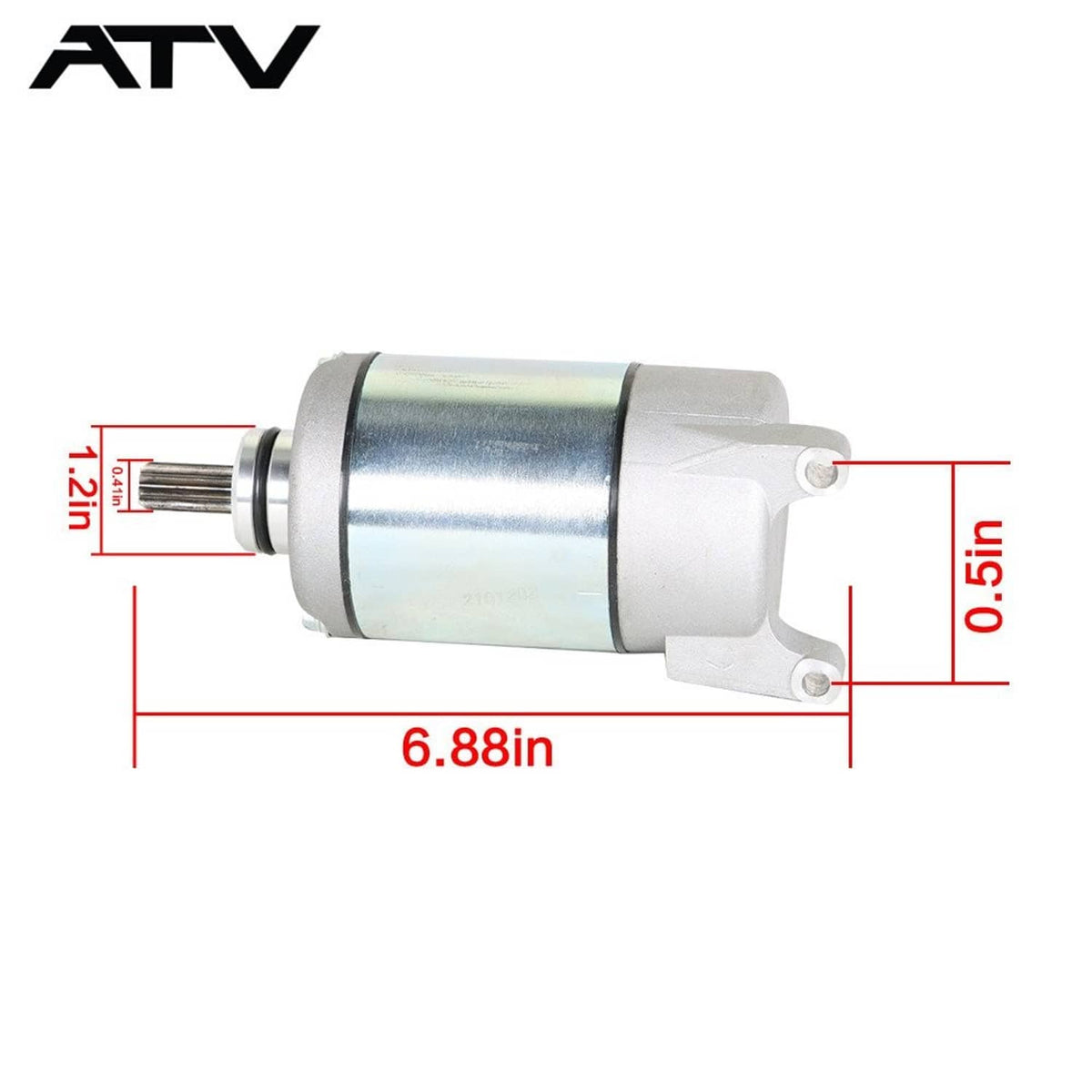 Solidspare For Yamaha Grizzly 350 Wolverine 350 YZF600R FZR600R ATV Starter Motor