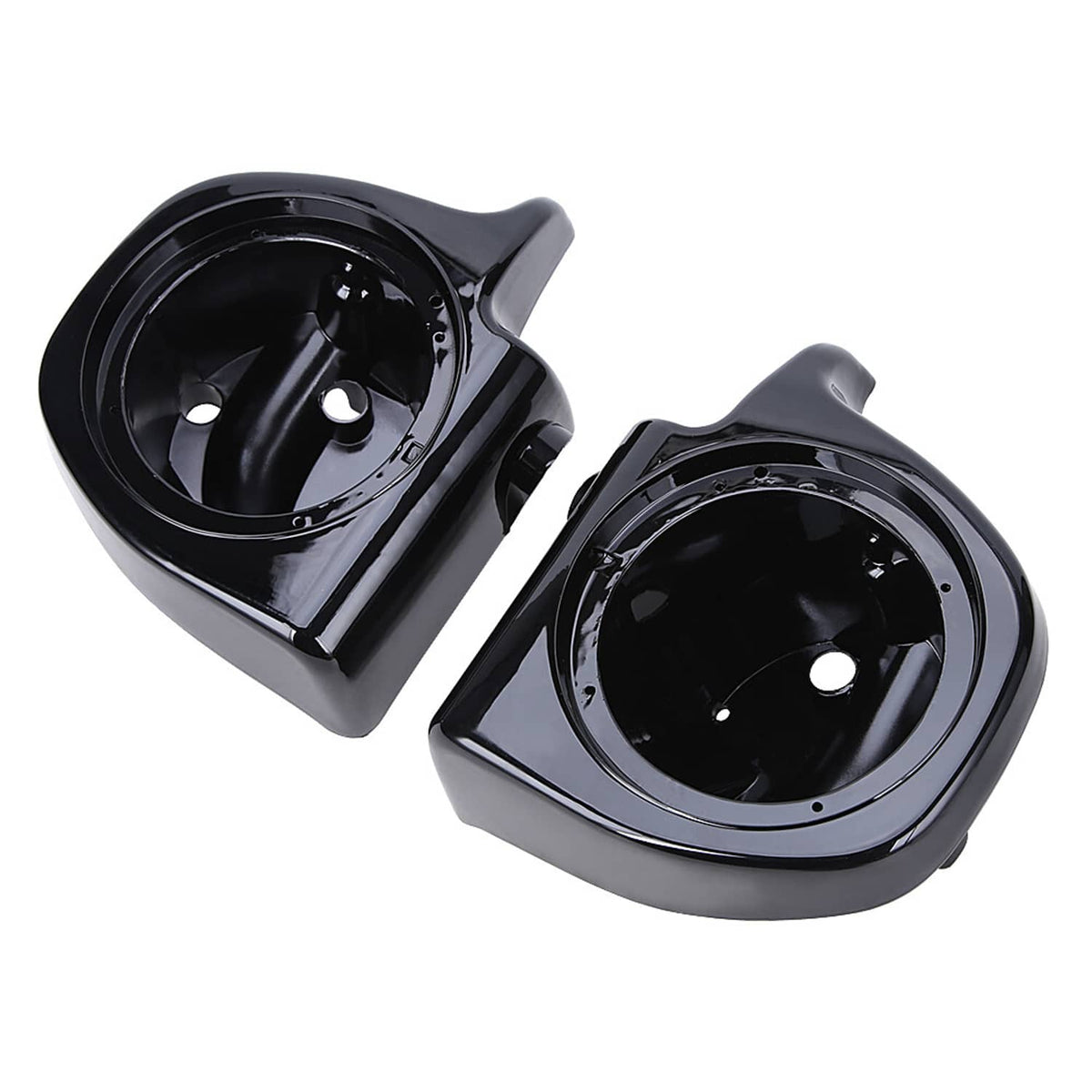 Solidspare 2Pcs 6.5" Speaker Pods Boxes For Harley Road King Electra Street Glide 1994-2013