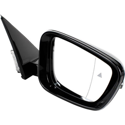 Solidspare Fits BMW 320i 330i 330e 2019-2023 Passenger Right Mirror With Blind Spot Black