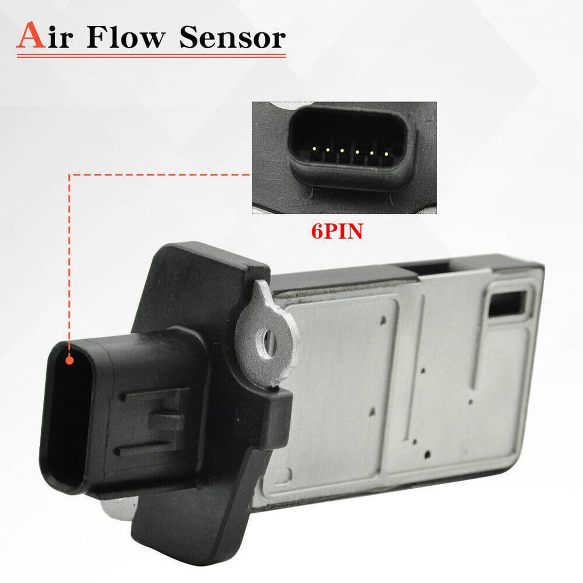 Solidspare For Ford Mazda F150 MAF Motorcraft Mass Air Flow Sensor AFLS131 3L3A-12B579-BA