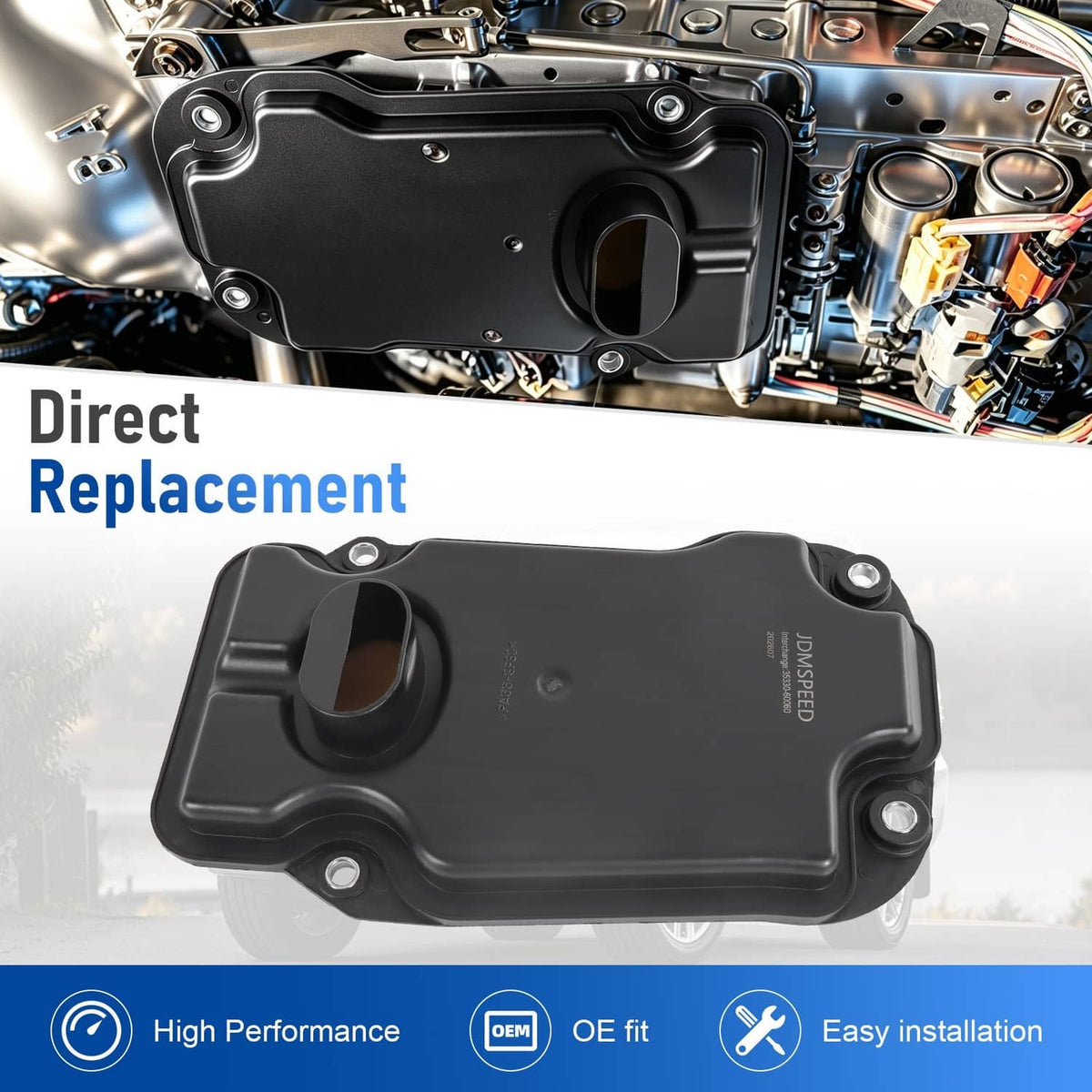 Solidspare Automatic Transmission Filter Fit Toyota Tundra Sequoia Land Cruiser Lexus GX460