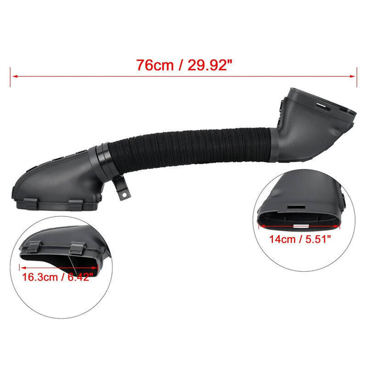 Solidspare Air Intake Hose Tube 2710900382 For 2003-2005 Mercedes Benz W203 C Class C230