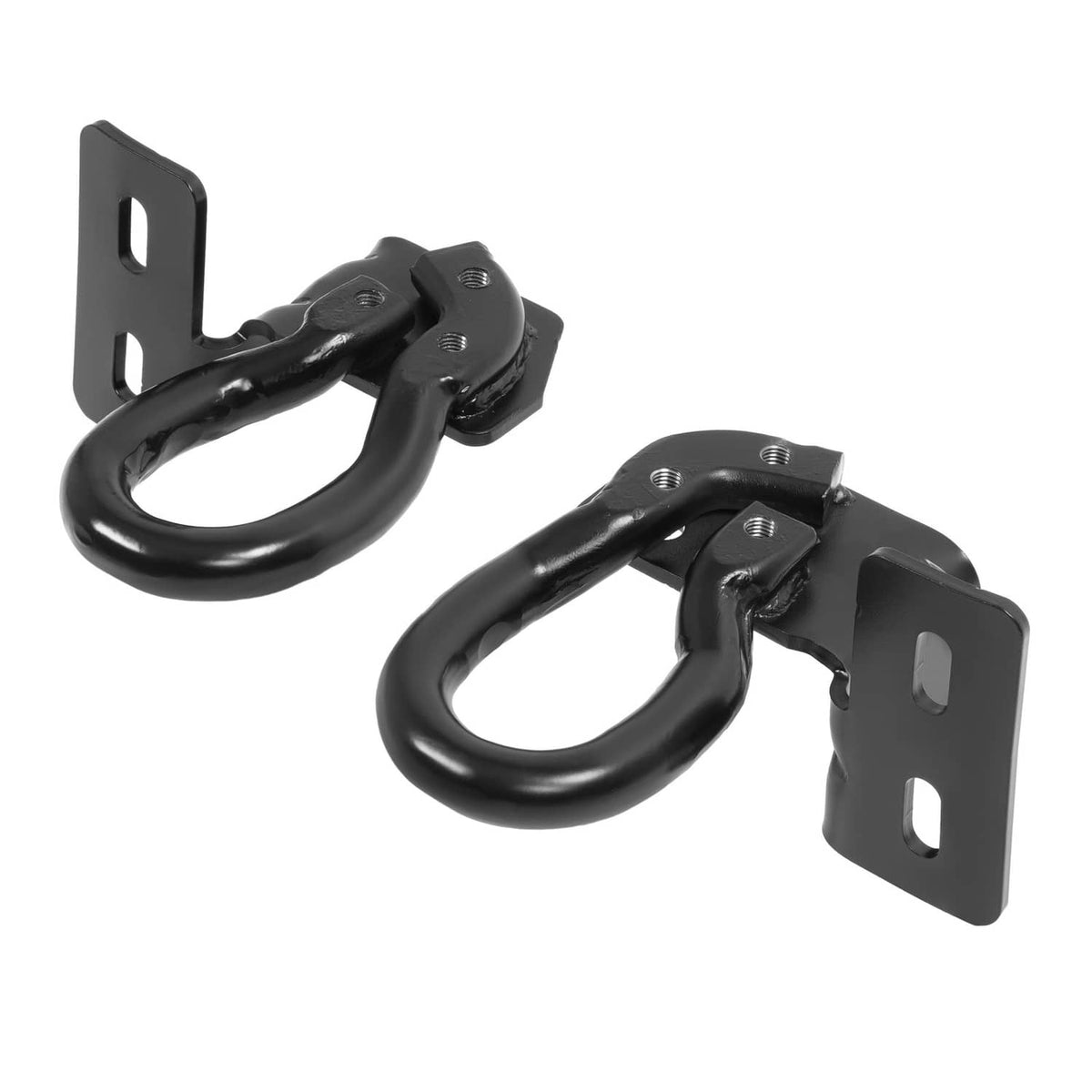 Solid Spare New Front Tow Recovery Hooks Left & Right w/ Bolts For F250 F350 F450 2008-2010
