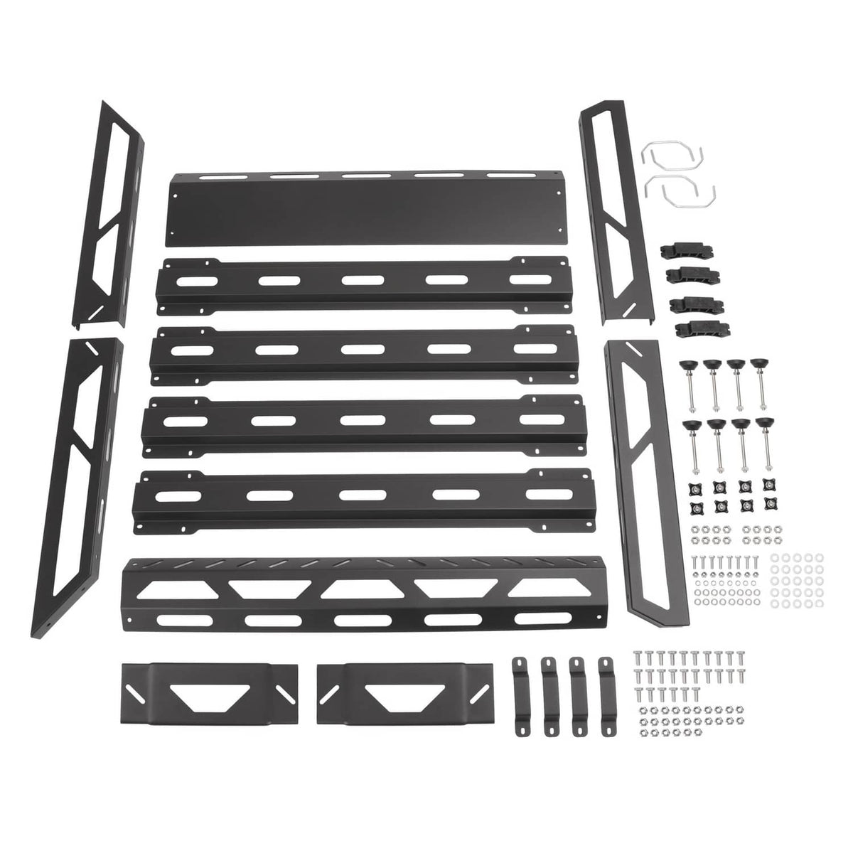 Solid Spare 60" Universal 500LBS Car SUV Roof Rack Basket Holder Luggage Carrier Cargo