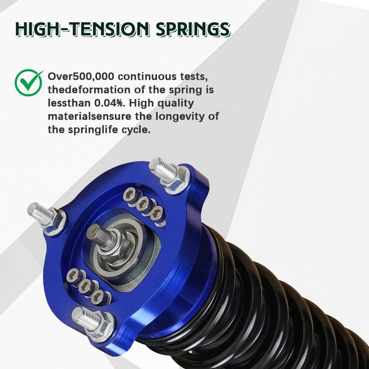Solidspare Coilovers Suspension Kit For 2006-11 Honda Civic Adjustable Height Struts Shocks