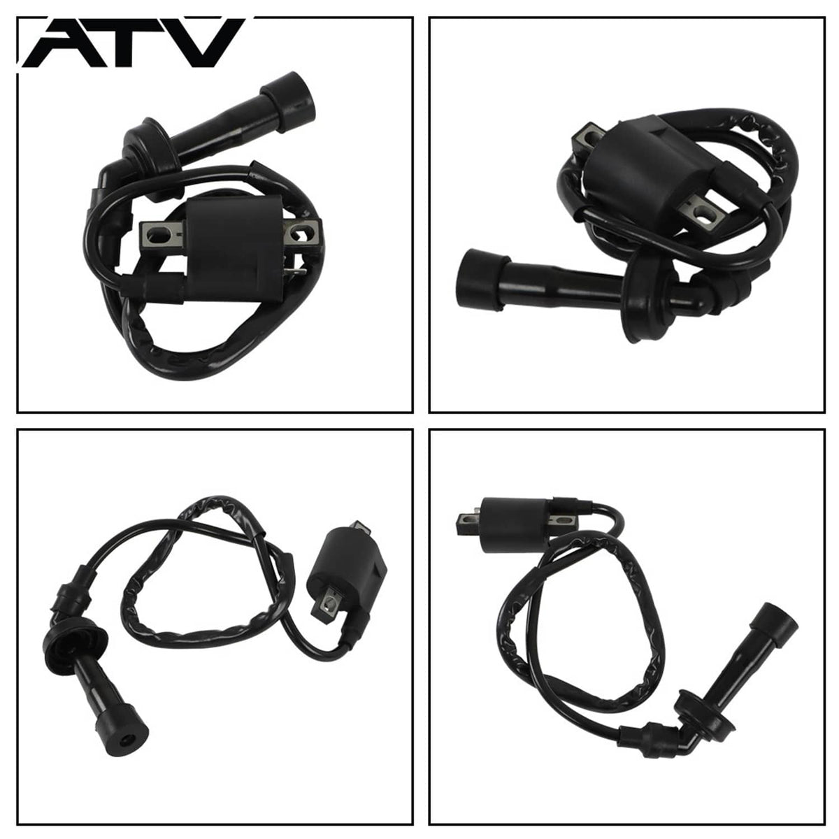 Solidspare Ignition Coil Starter Relay Solenoid For YAMAHA Grizzly 660 YFM660F 4x4 2001-08