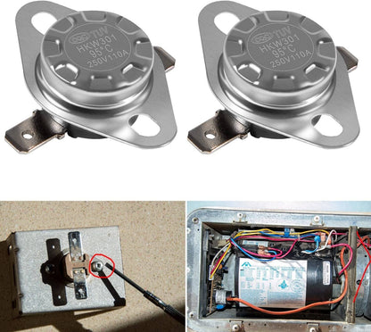 Solid Spare 37022 Limit Switch for Atwood RV Furnace 85-III, 85-IV, 1522, 2334, 8516, 8520