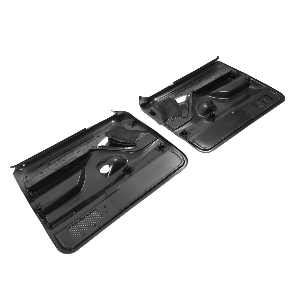 Solid Spare For 1992-1997 Bronco F-150 F-250 F-350 Inner Door Panels Gray 2Dr Left&Right