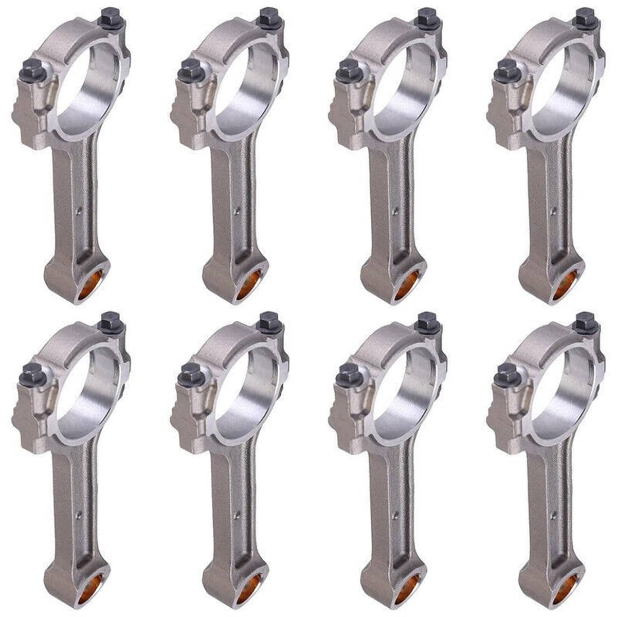 Solidspare Set of 8 Floating Pin Connecting Rod For GM 5.3L 6.0L 6.2L LS2 LS3 Gen IV 125775