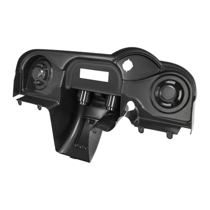 Solidspare Golf Cart Carbon Fiber Style Radio & Speaker Dash Cover For EZGO RXV 2008-up