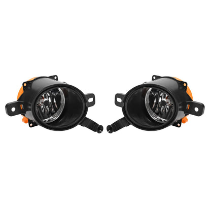 Solid Spare For Chevy Malibu 2013-2016 Fog Lights Bumper Lamps w/ Black Bezel Molding Wiring