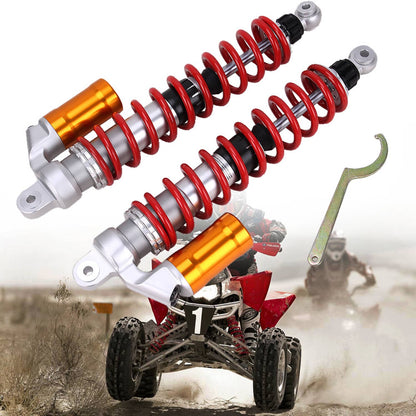 Solidspare 2PCS ADJUSTABLE FRONT AIR SHOCKS ABSORBERS SET FOR HONDA TRX450R TRX400EX ATV