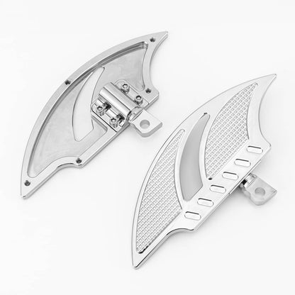 Solidspare Front Rear FloorBoard Footboards For Harley Touring Street Glide Softail Deluxe