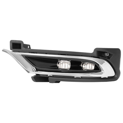 Solid Spare Pair LED Chrome Fog Lights Driver Passenger Side For Chrysler 300 2015-2024 2021