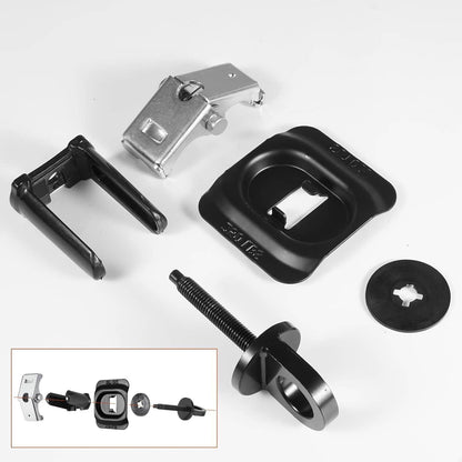 Solidspare Black Truck Bed Cargo Tie Down Loop Kit 23146899 For Sliverado Sierra Colorado