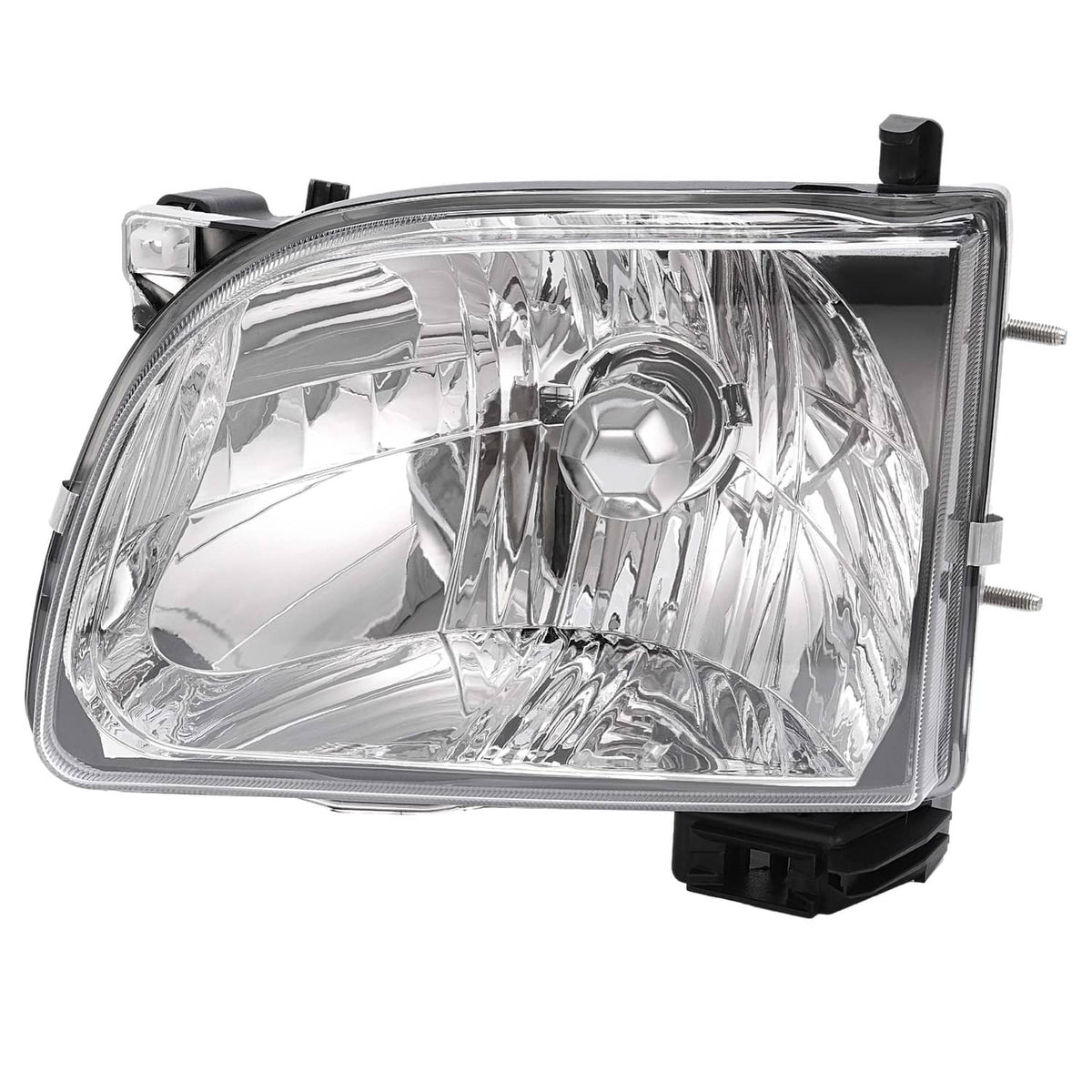 Solid Spare For Toyota Tacoma 2001 02 03 2004 Headlights Headlamps w/Bulb Driver & Passenger
