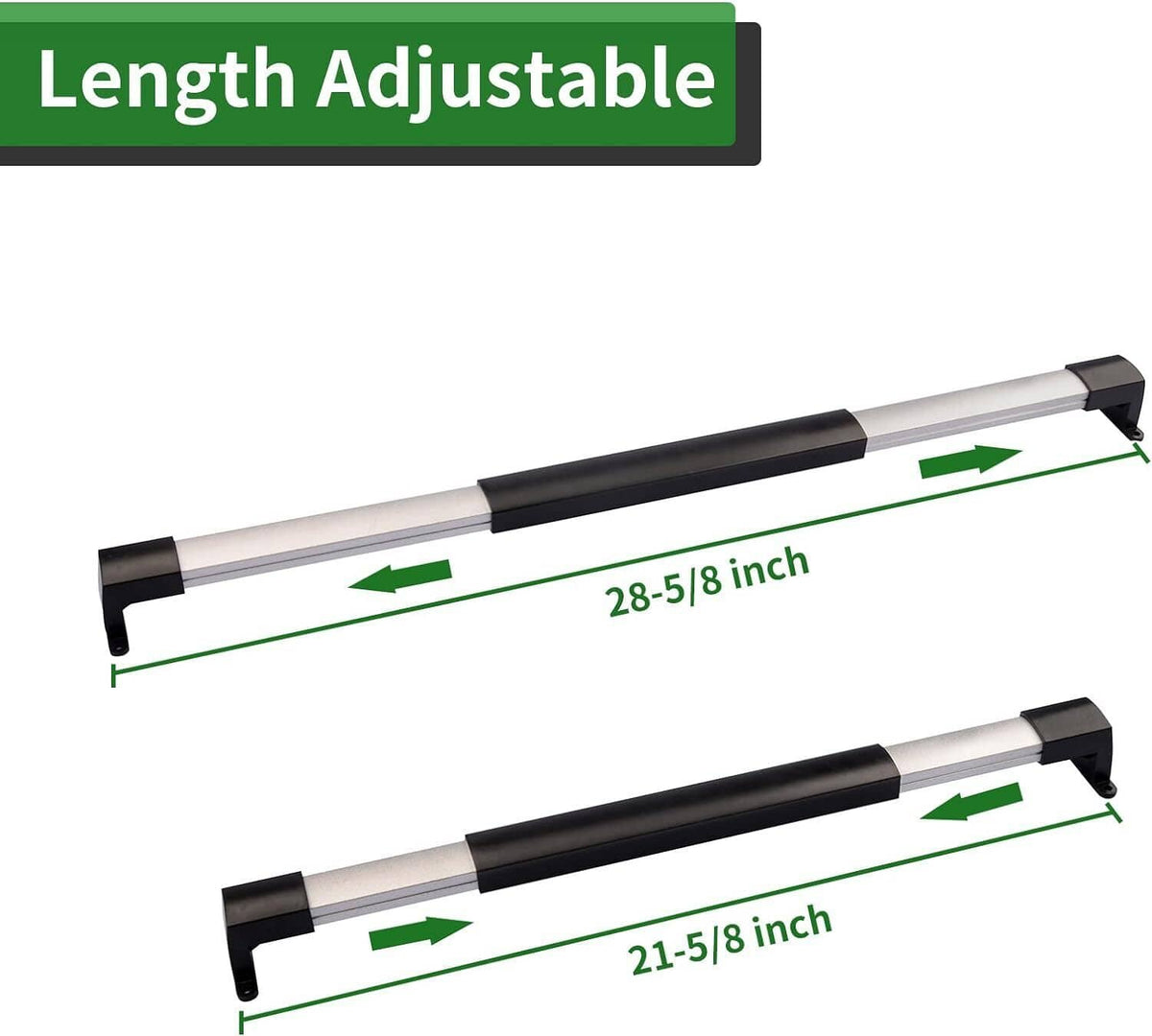 Solidspare Universal RV Screen Door Cross Bar Handle Adjustable Widths For Camper Trailer