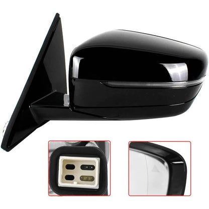 Solidspare Left Driver Side Mirror W/ Blind Spot For 2019-2023 BMW 320i 330i 330e 2.0L