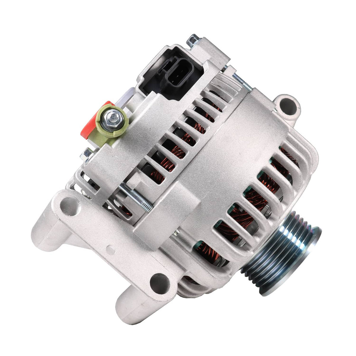 Solidspare New Alternator For 2005-2007 Ford Focus 2.0 2.3 L4 Automatic Transmission 8406N