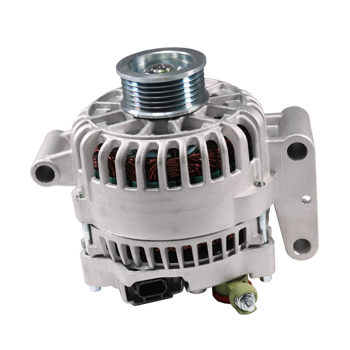 Solidspare New Alternator For 2005-2007 Ford Focus 2.0 2.3 L4 Automatic Transmission 8406N