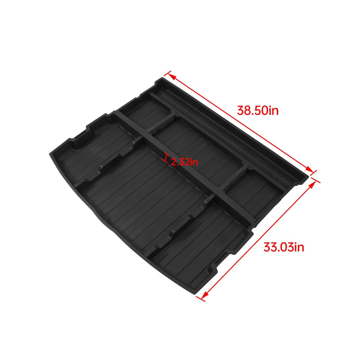 Solid Spare Rear Hatch Trunk Hidden Floor Storage Extra Space Box For Toyota RAV4 2019-2025
