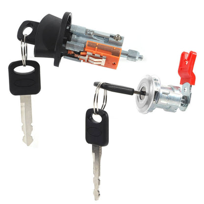 Solidspare For Ford Econoline Van E150 E250 E350 Ignition & Door Lock Cylinder KEYED ALIKE