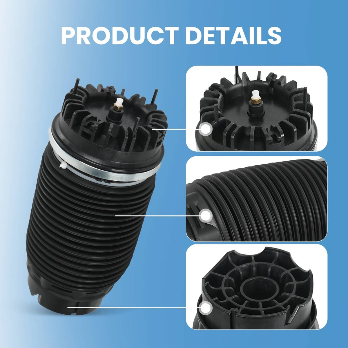 Solidspare Air Suspension Spring Bags Left Right 68260938AA For 2019-2024 Dodge Ram 1500 DT