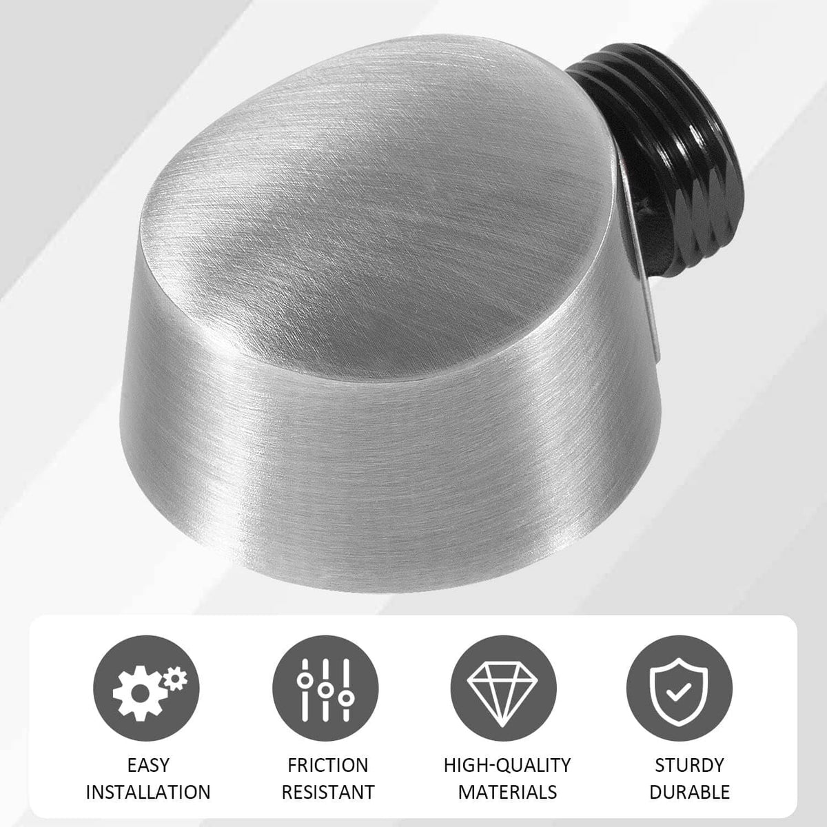 Solid Spare For Moen A725BN Round Drop Ell Handheld Shower Wall Connector Brushed Nickel