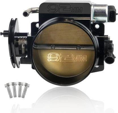 Solidspare 92MM LS Throttle Body with Position Sensors TPS IAC For LSX/LS1/ LS2/LS3/LS6/LS7