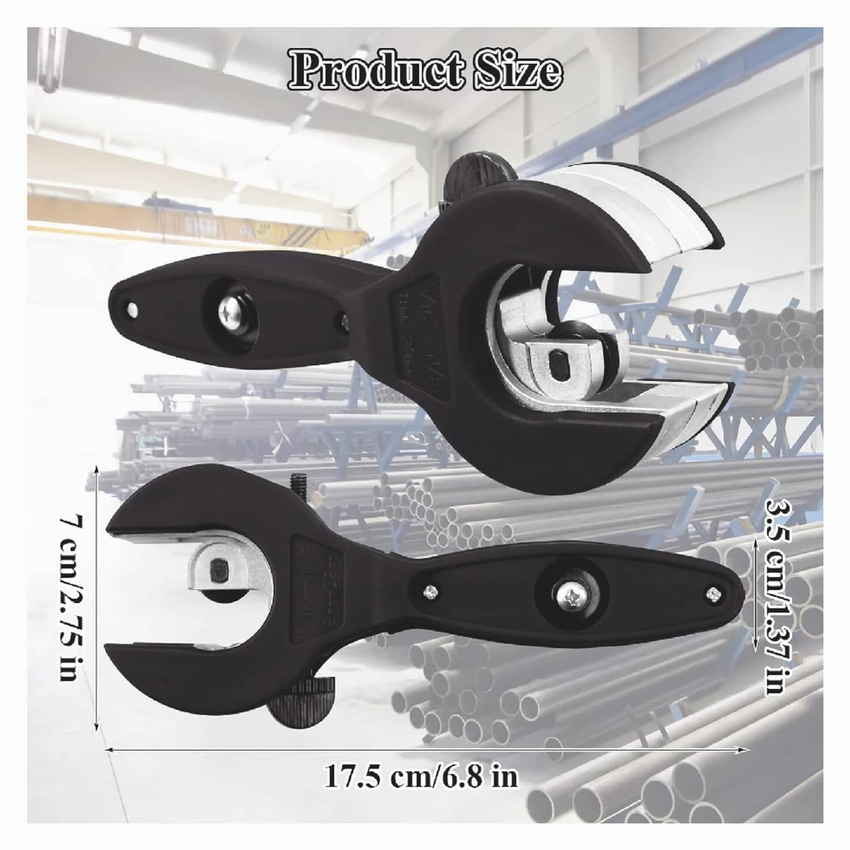 Solid Spare 8-29mm Ratchet Tube Pipe Cutter Aluminium Ratchet Tool Copper PVC Tube Cutter
