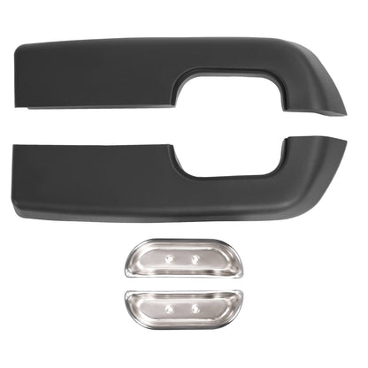 Solid Spare Fits 73-79 Ford F250 F350 & 78-79 Bronco Door Padded Armrest Cup Set Replacement