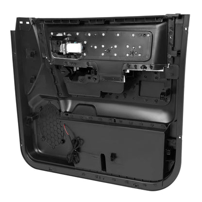 Solid Spare For 2013-2018 Dodge Ram 1500 2500 3500 Inner Door Panel Driver Side Textured BLK