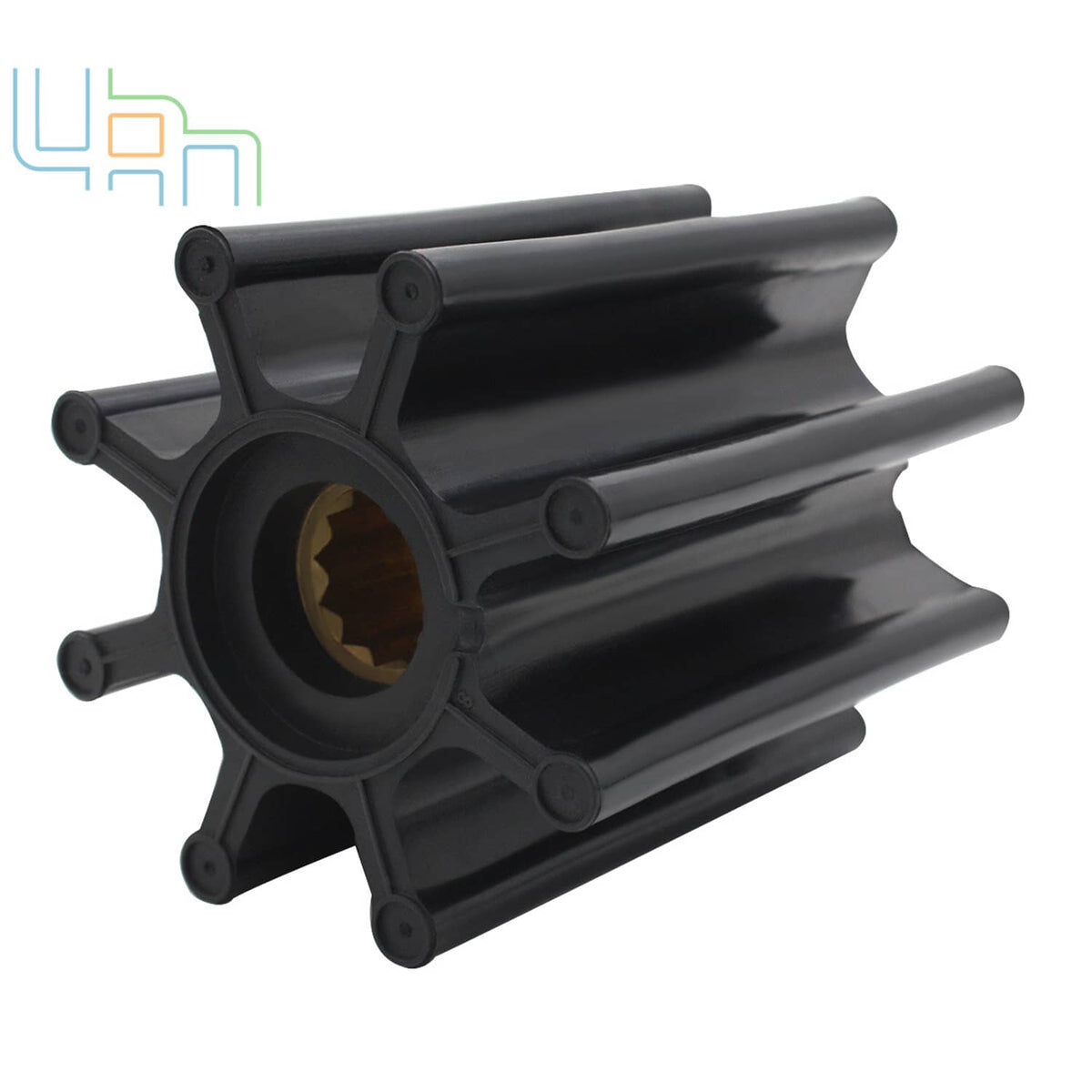 Solid Spare Water Pump Impeller for Jabsco 17018-0001 Mercury 47-816814T Caterpillar 3N5895