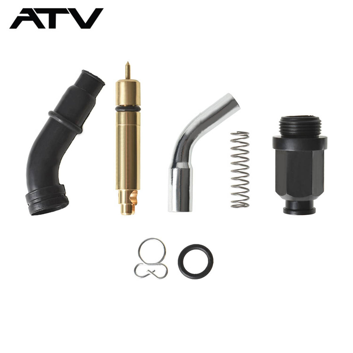 Solidspare Carb & Choke Plunger Rebuild kit Fit For Honda Foreman Rubicon 500 TRX500