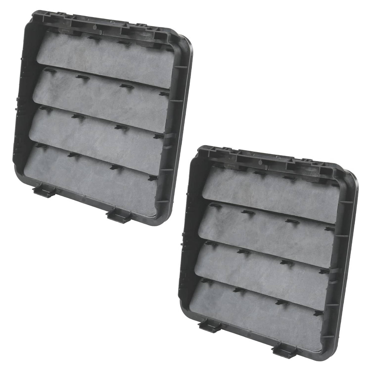 Solidspare 2x Body Side Aperture Exhauster Vents Fit 14-2020 Dodge RAM 1500 2500 68323649A