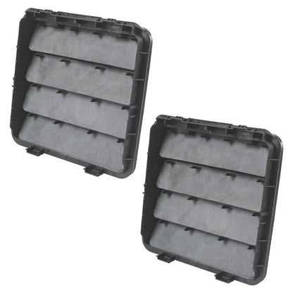 Solidspare 2x Body Side Aperture Exhauster Vents Fit 14-2020 Dodge RAM 1500 2500 68323649A