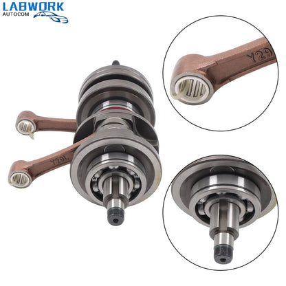 Solidspare For Yamaha Banshee YFZ350 YF2 350 Crank Crankshaft 4mm 115mm long rod 1987-2006