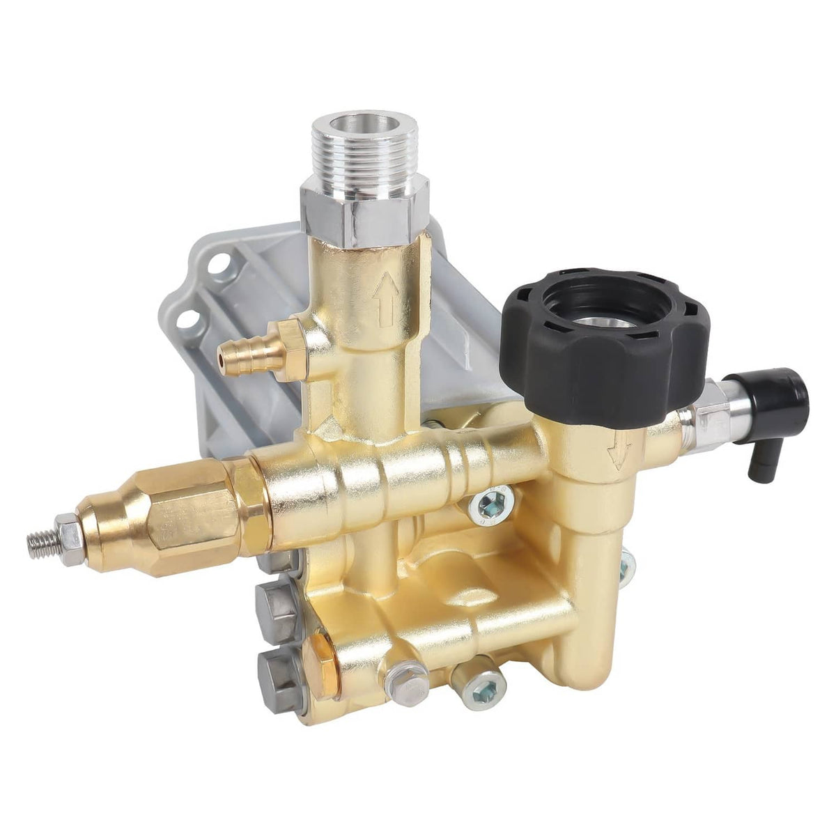 Solidspare RMV2.5G30 PRESSURE WASHER PUMP AXIAL, 2.5GPM 3000 PSI, 3400 RPM, 3/4" SHAFT