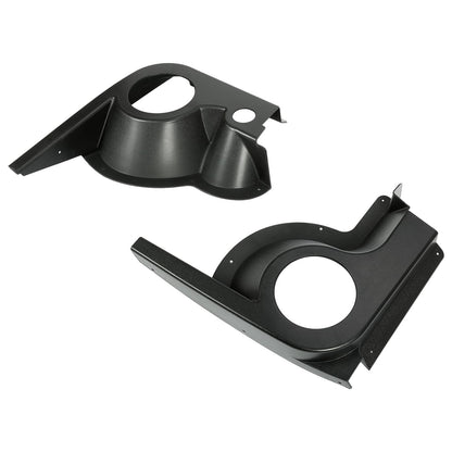 Solidspare For EZGO TXT Golf Cart Speaker Pods Fits 6.5" Speakers Audio Stereo Housings