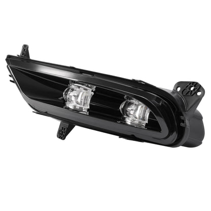 Solid Spare Left Driver Side LED Fog Light Bumper Lamp Clear Lens For Chrysler 300 2015-2024