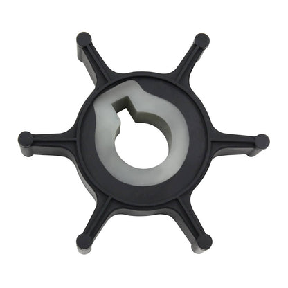 Solid Spare Water Pump Impeller and Pin 646-44352-01 For Yamaha 2hp 2 Stroke Motor Outboard